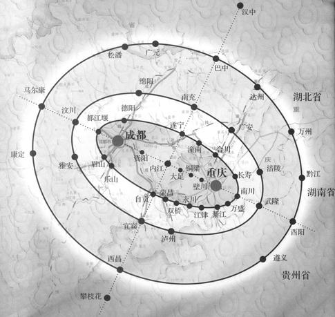 成渝经济区的风水