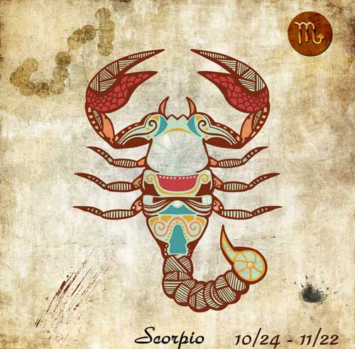 天蝎座的幸运数字：3、5