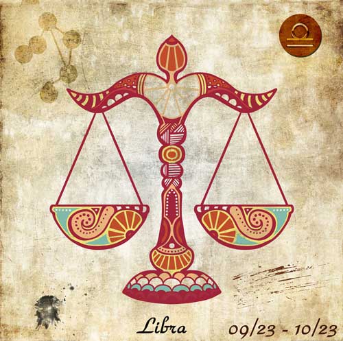 天秤座的幸运数字：6、9