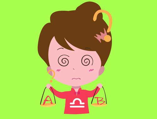 天秤座的幸运色：黄、粉红