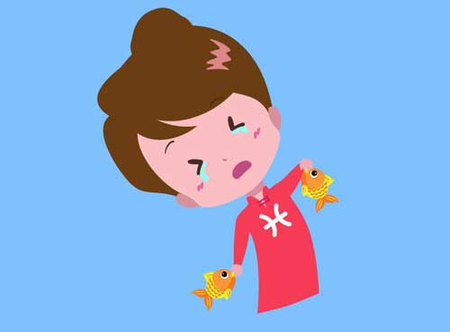 双鱼座的幸运色：蓝、绿