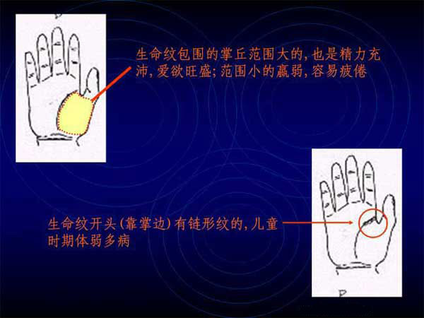 手相算命-生命线(图1)